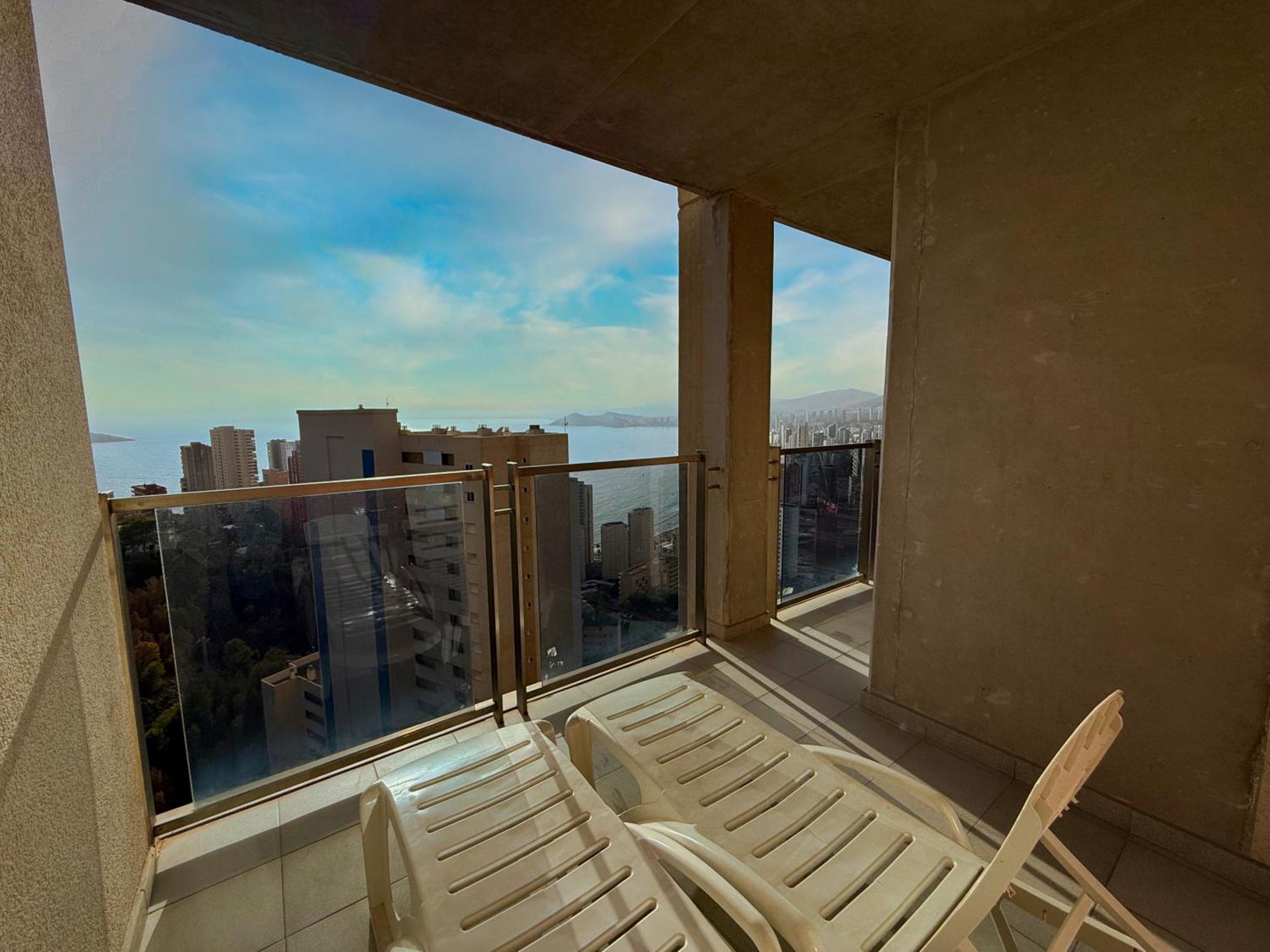 Beautiful Apartment Near Beach With Panoramic Sea-View Benidorm Exterior photo